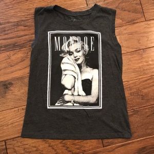 Marilyn Monroe Graphic T Shirt sleeveless